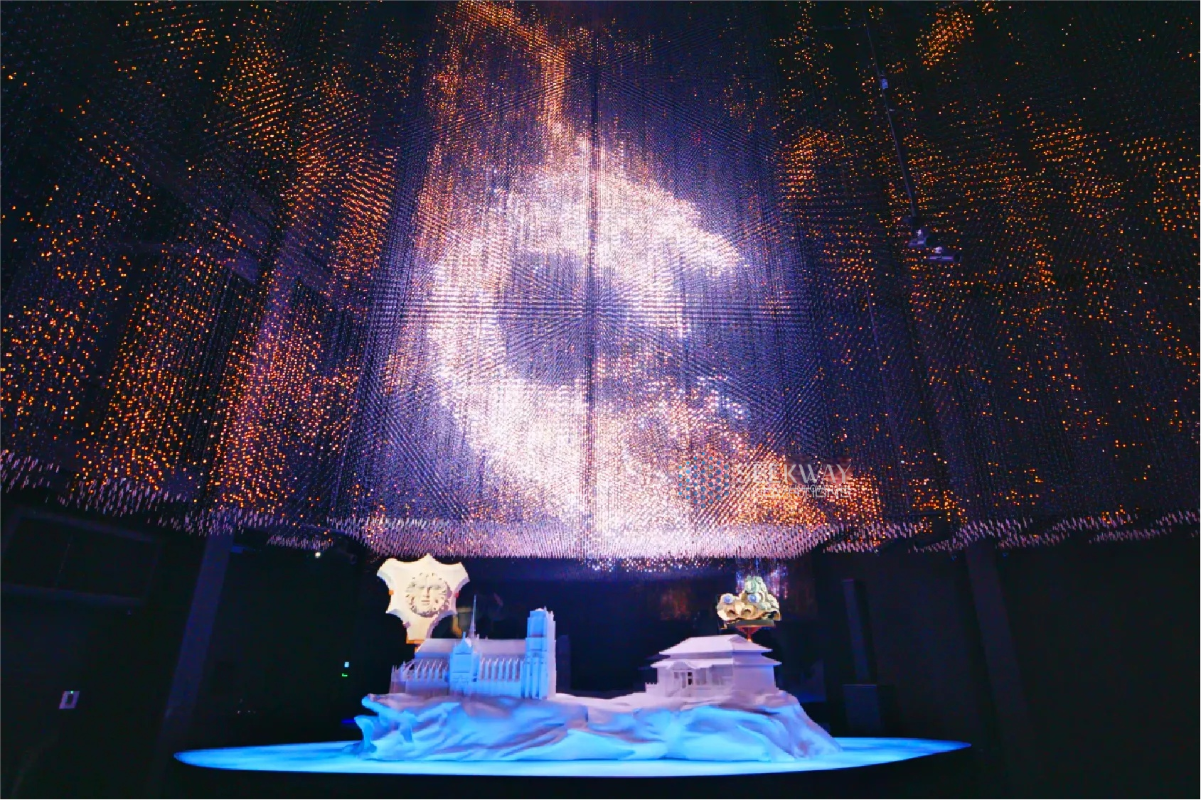 Osaka Expo France Pavilion immersive LED art installation