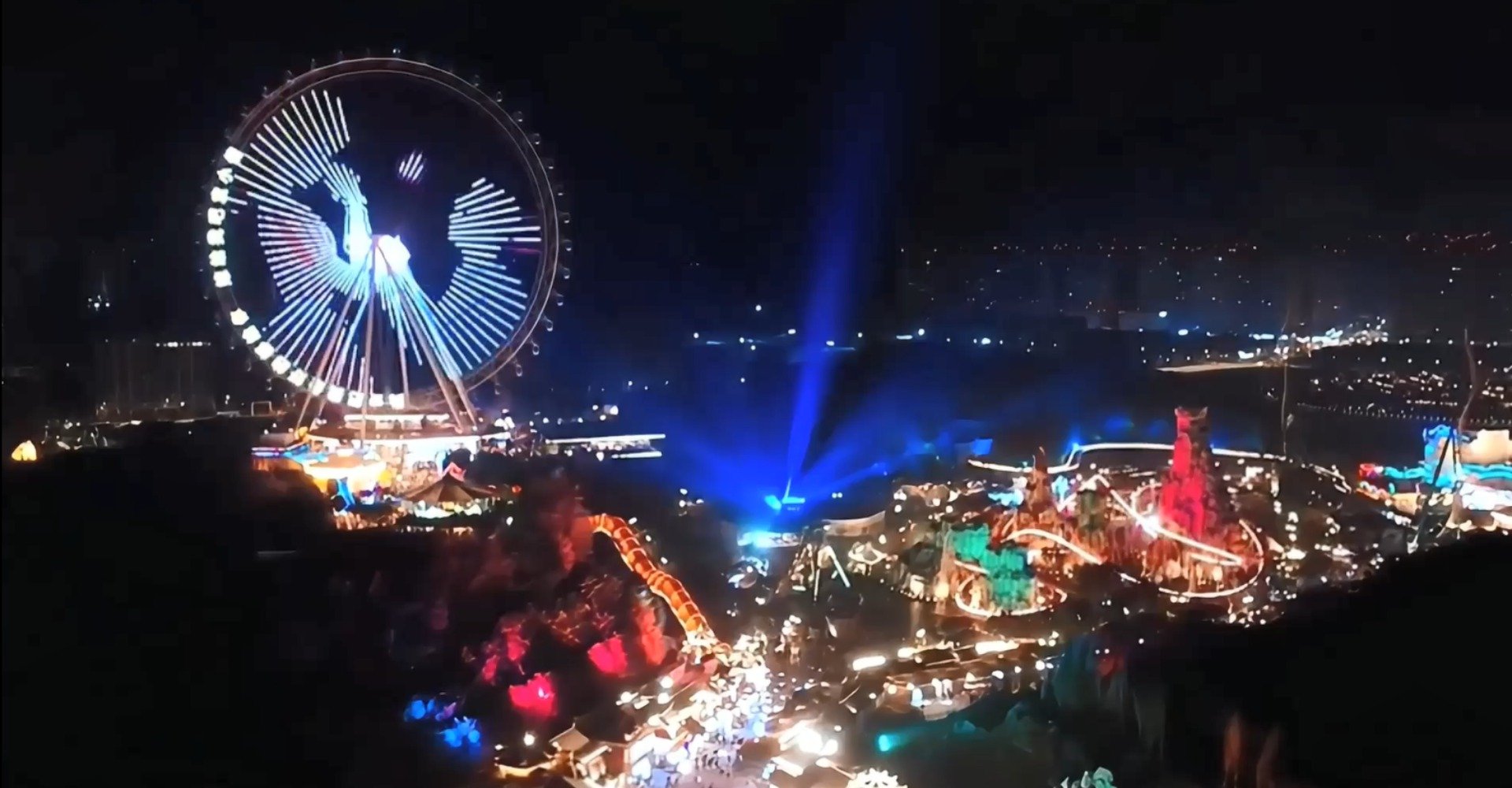 Chongqing Ferris Wheel in China