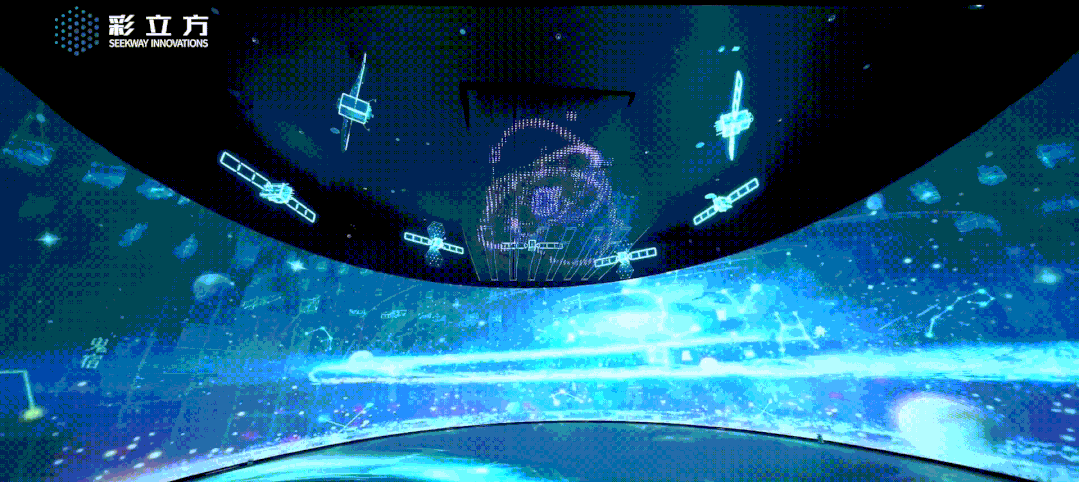 3D qGrid solution for LED display