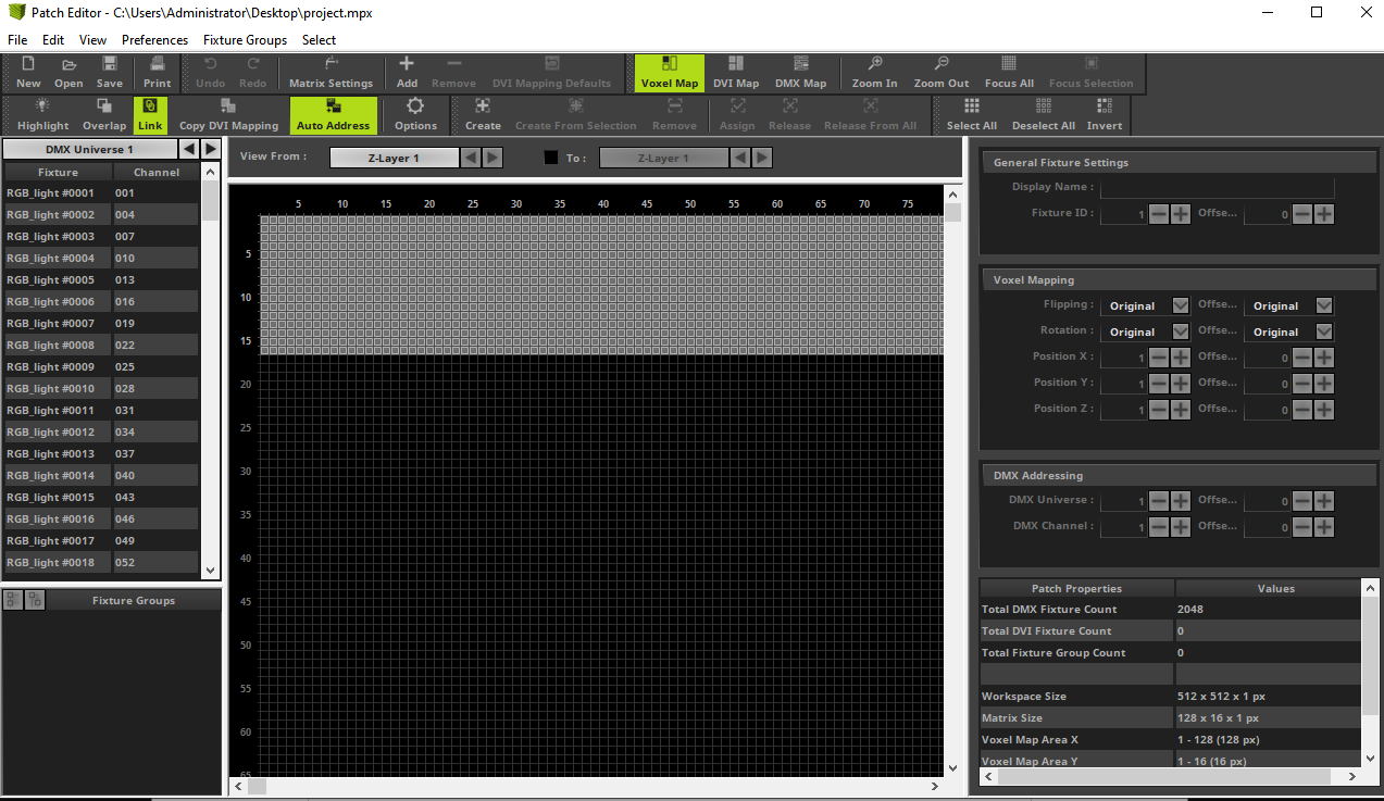 Import the MPX File (Patch Editor)