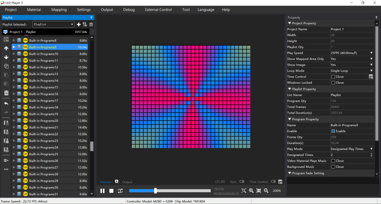 Effect Import and Online/Offline Playback