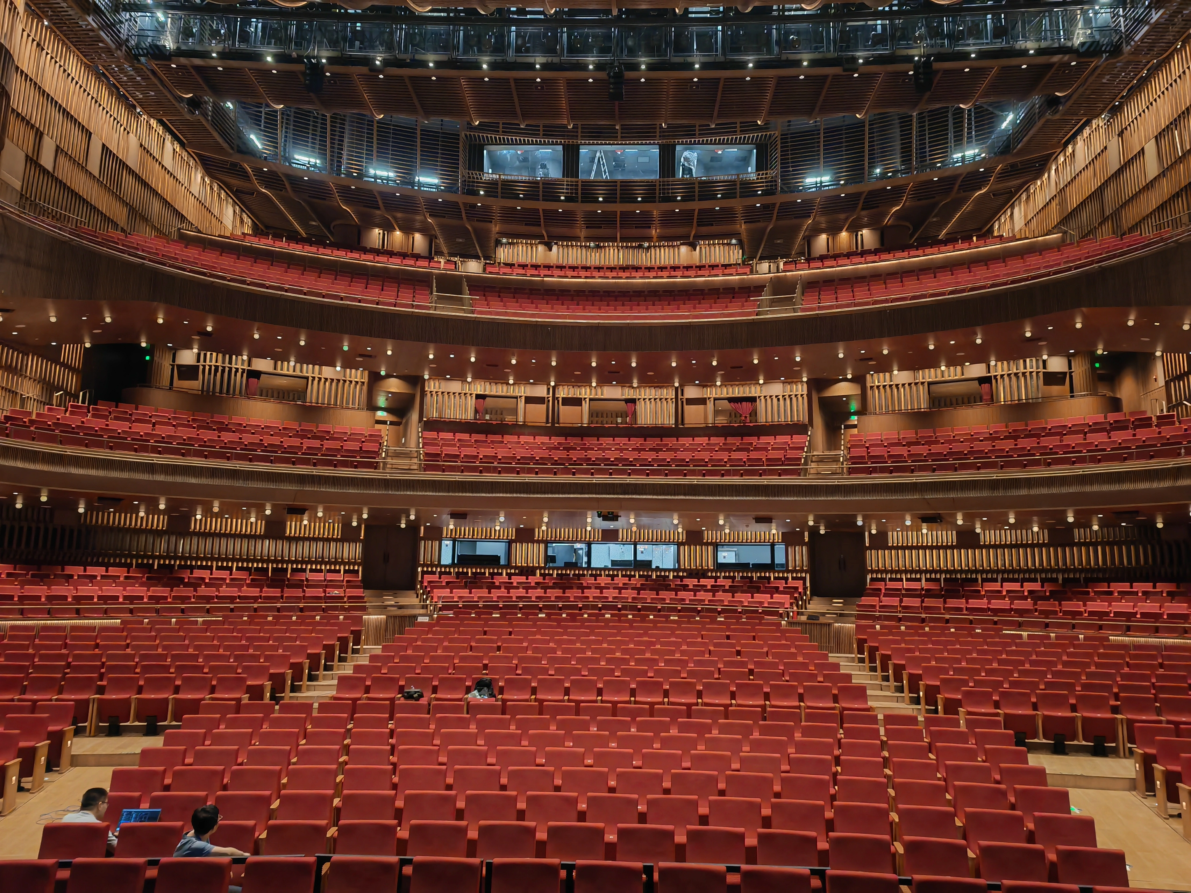 Finished panoramic view of New Bund 31 main auditorium