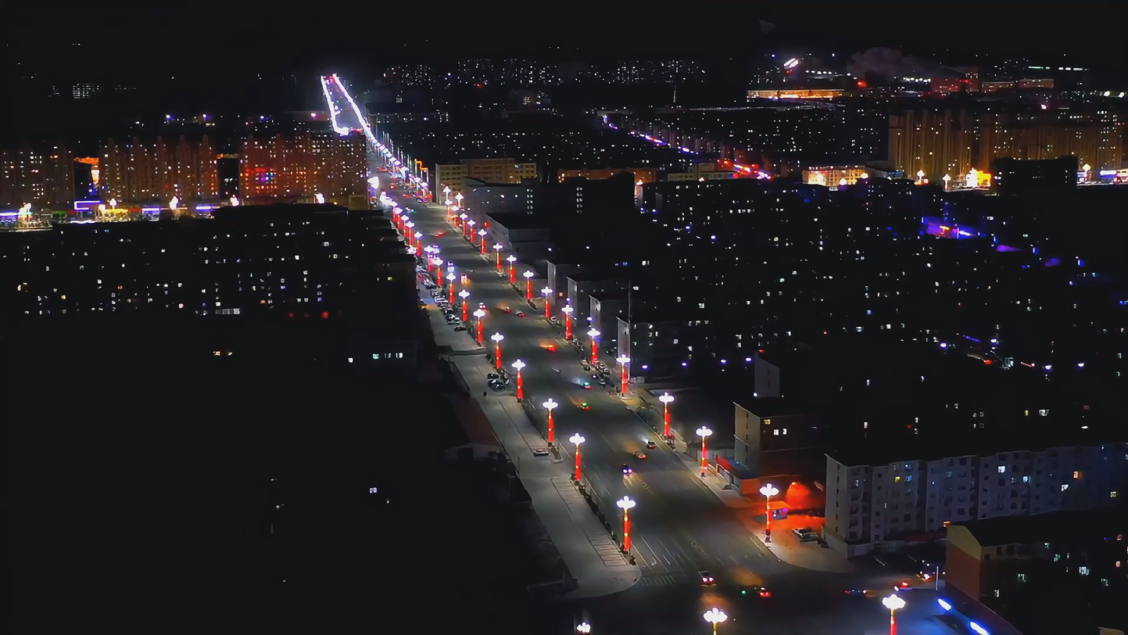Smart Street Lighting Control System cluster control deployment on Tongyu main road