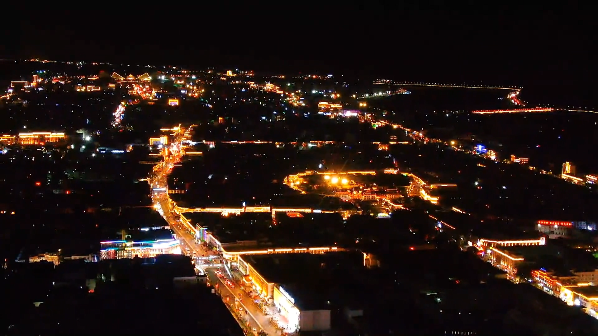 Smart Street Lighting Control System Multi-Scenario Centralized Management Deployment on Lhasa EDA 250-Building Cluster, Parks, and Roads