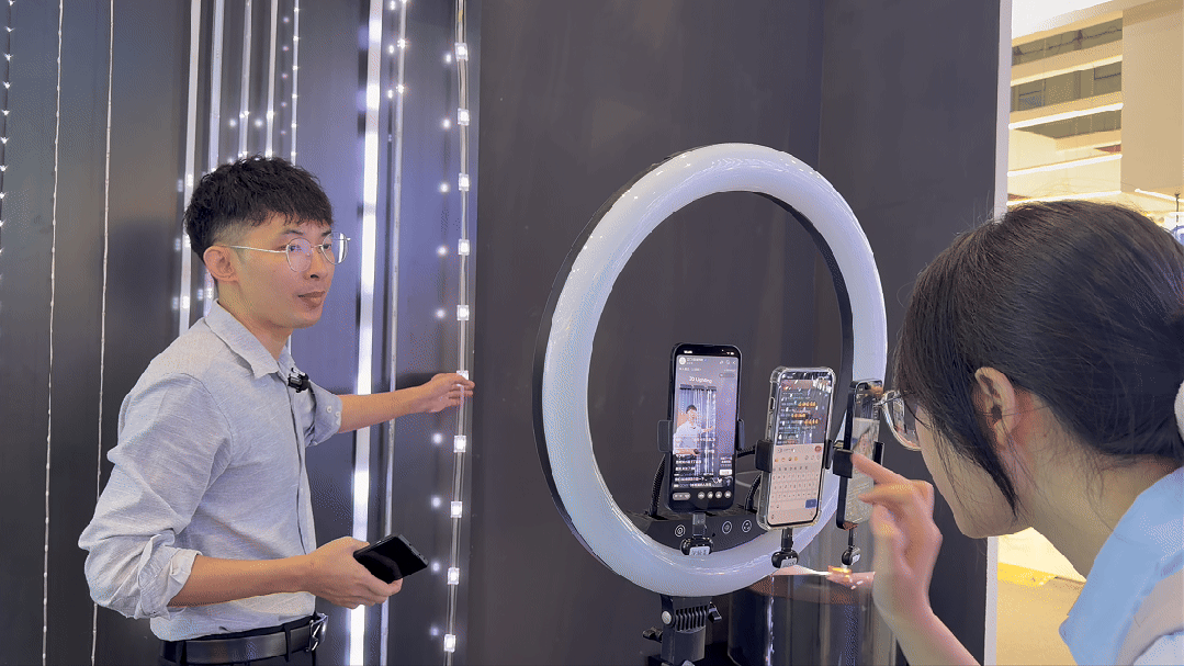 Live streaming demo of Seekway 3D lighting products