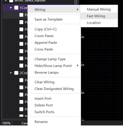 MapTools fast wiring right-click menu