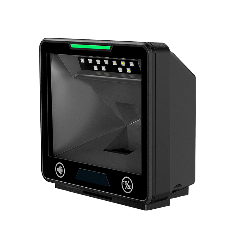 Máy quét mã vạch 1D/2D rảnh tay để bàn HENCODES HC-9000 Cáp USB cho quầy thu ngân