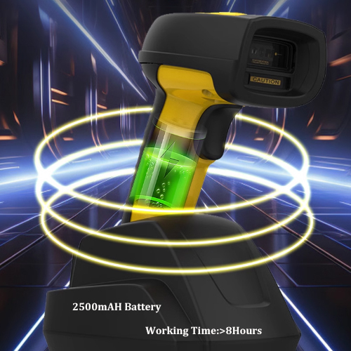 HENCODES HC-1905RW Rugged Wireless 2D Handheld Barcode Scanner for Warehouse and PCB Production Line