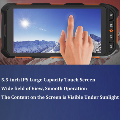 HENCODE HC-7200 MỚI Android 13 OS PDA tích hợp máy quét Honeywell 2D 4G Wifi GPS Báng súng lục cho kho hàng