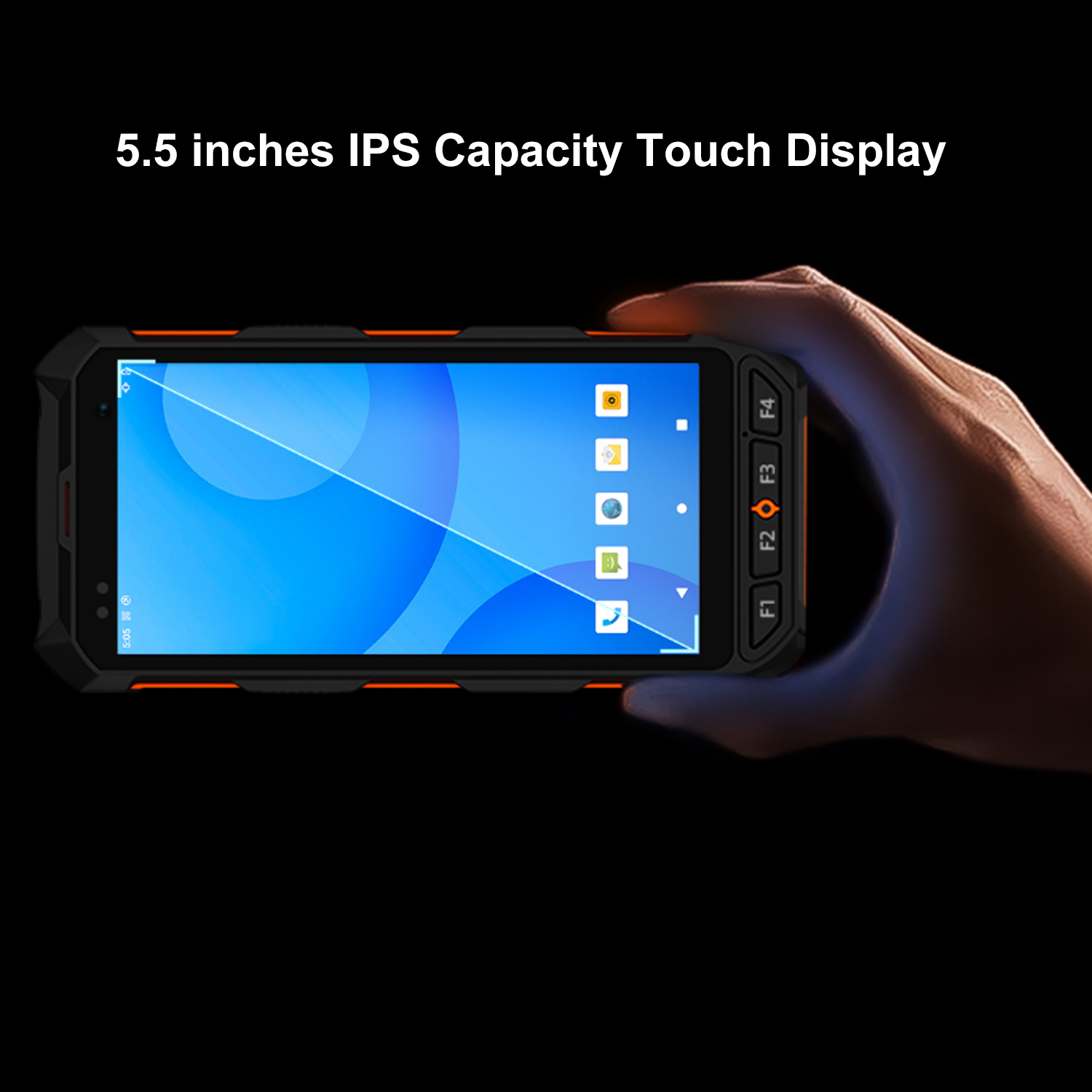 HENCODE HC-7100 MỚI Android 13 OS PDA tích hợp máy quét Honeywell 2D 4G Wifi GPS để kiểm kê hàng tồn kho