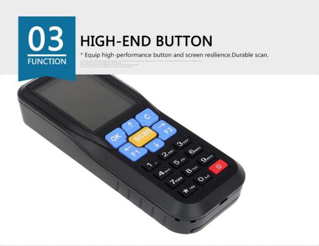 Terminal de datos portátil HENCODES HC-9000 Sistema integrado Recopilador de datos de inventario de existencias