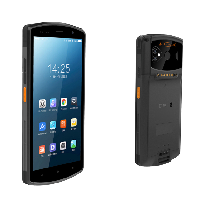 HENCODES HC-A10L Android Data Terminal အပြည့်အ၀ ထိတွေ့မျက်နှာပြင် တပ်ဆင်ထားသော 2D ဘားကုဒ်စကင်န်အင်ဂျင် Wifi 4G GPS BT