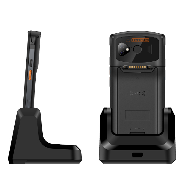 HENCODES HC-A10L Android Data Terminal အပြည့်အ၀ ထိတွေ့မျက်နှာပြင် တပ်ဆင်ထားသော 2D ဘားကုဒ်စကင်န်အင်ဂျင် Wifi 4G GPS BT