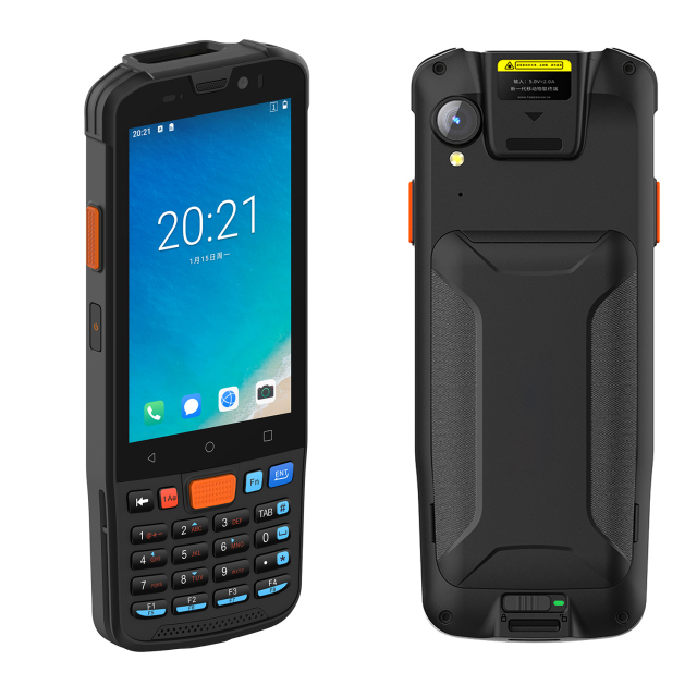 Thiết bị đầu cuối dữ liệu Android HENCODES HC-A8L có bàn phím tích hợp công cụ quét 2D để kiểm kê kho