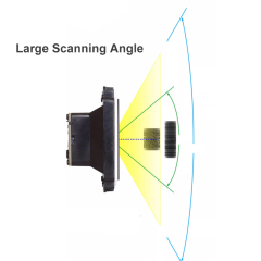 HENCODES HC-7120 2D Barcode Scan Module for Kiosk Reading 1D Barcodes 2D QR Codes on Phone Screen