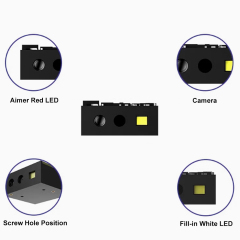 HENCODES HC-7030 2D Barcode Scan Module Reading 1D Barcodes 2D QR Codes on Paper and Phone Screen