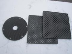 Special-shaped graphite parts