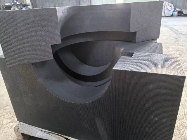 Special-shaped graphite parts