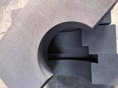 Special-shaped graphite parts