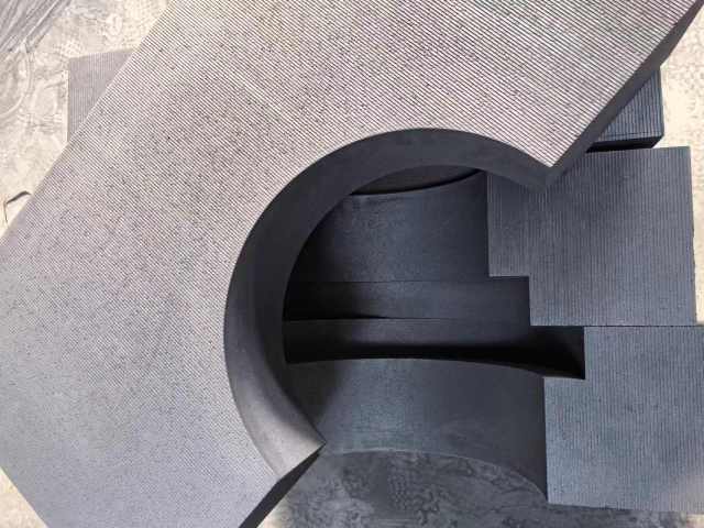 Special-shaped graphite parts