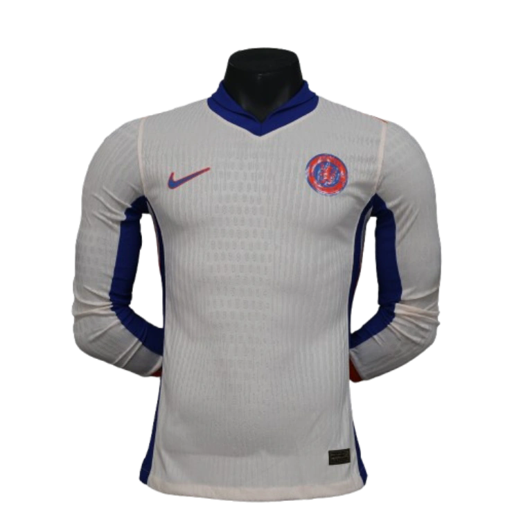 Nike Chelsea Away Long sleeve Player Version Football Jersey 24-25 1:1 Thai Quality