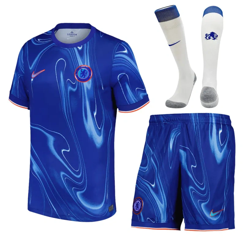 2024/25 Chelsea Home Full Jersey Kit(Jersey+Shorts+Socks) 1:1 Thai Quality