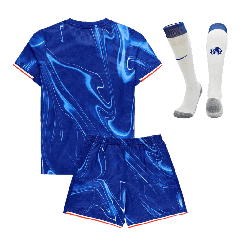 2024-25 Kids Chelsea Custom Home Full Soccer Kits 1:1 Thai Quality