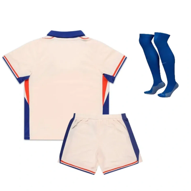 2024-25 Kids Chelsea Custom Away Full Soccer Kits 1:1 Thai Quality