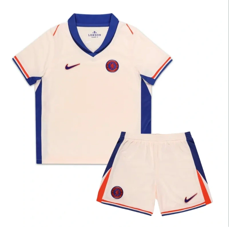 2024-25 Kids Chelsea Custom Away Full Soccer Kits 1:1 Thai Quality
