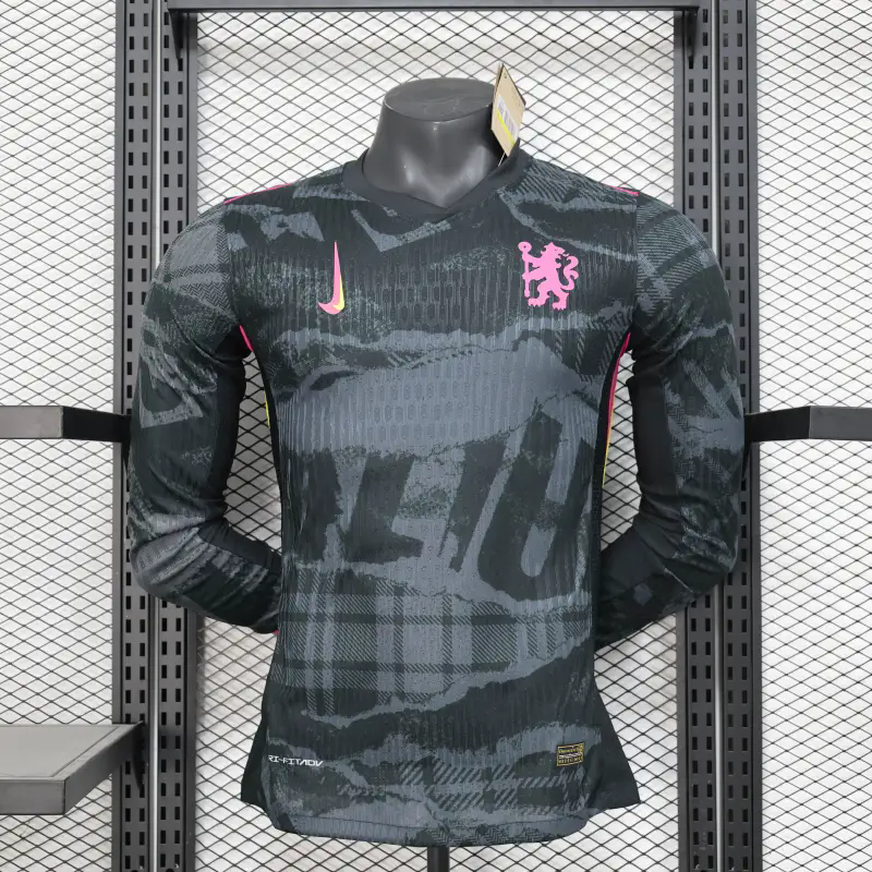 24-25 Nike Chelsea Third Away Long sleeve Player Version 1:1 Thai Quality