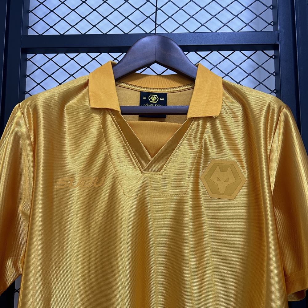 25 26 Wolves 70th Anniversary Shirt 1:1 Thai quality S-4XL