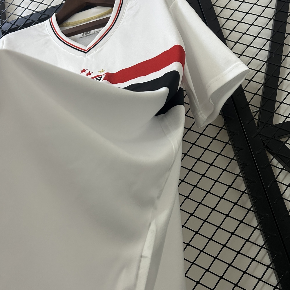 25/26 Sao Paulo Home Shirt 1:1 Thai qualityS-4XL