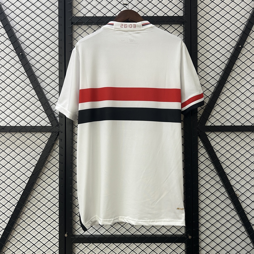 25/26 Sao Paulo Home Shirt 1:1 Thai qualityS-4XL