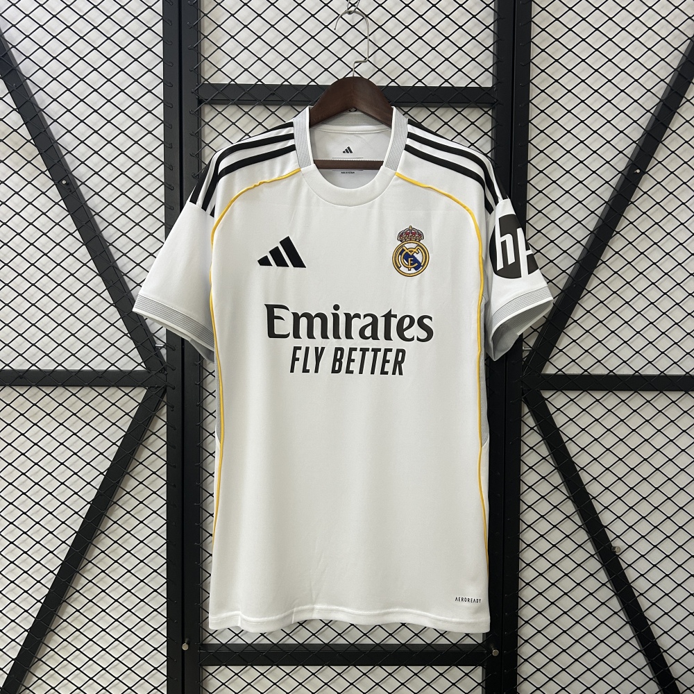 25/26 Real Madrid home 1:1 Thai quality  S-4XL