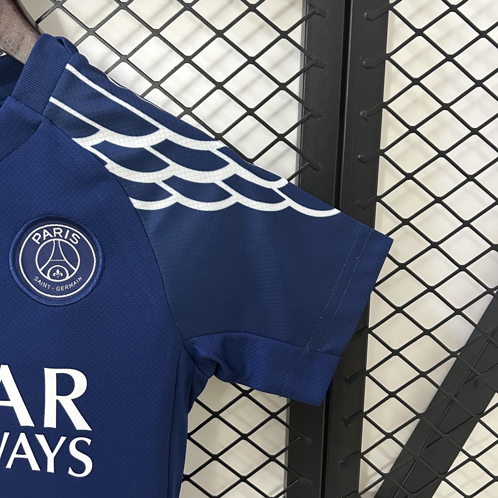 24/25 kids PSG fourth away Jersey 1:1 Thai quality