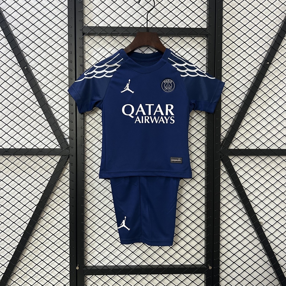 24/25 kids PSG fourth away Jersey 1:1 Thai quality