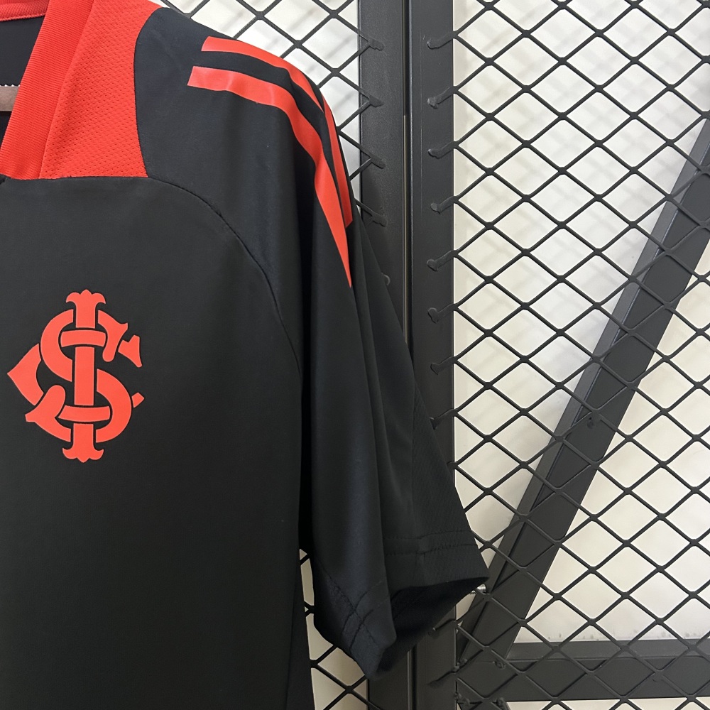 25/26 International Training Suit Black Jersey  1:1 Thai quality