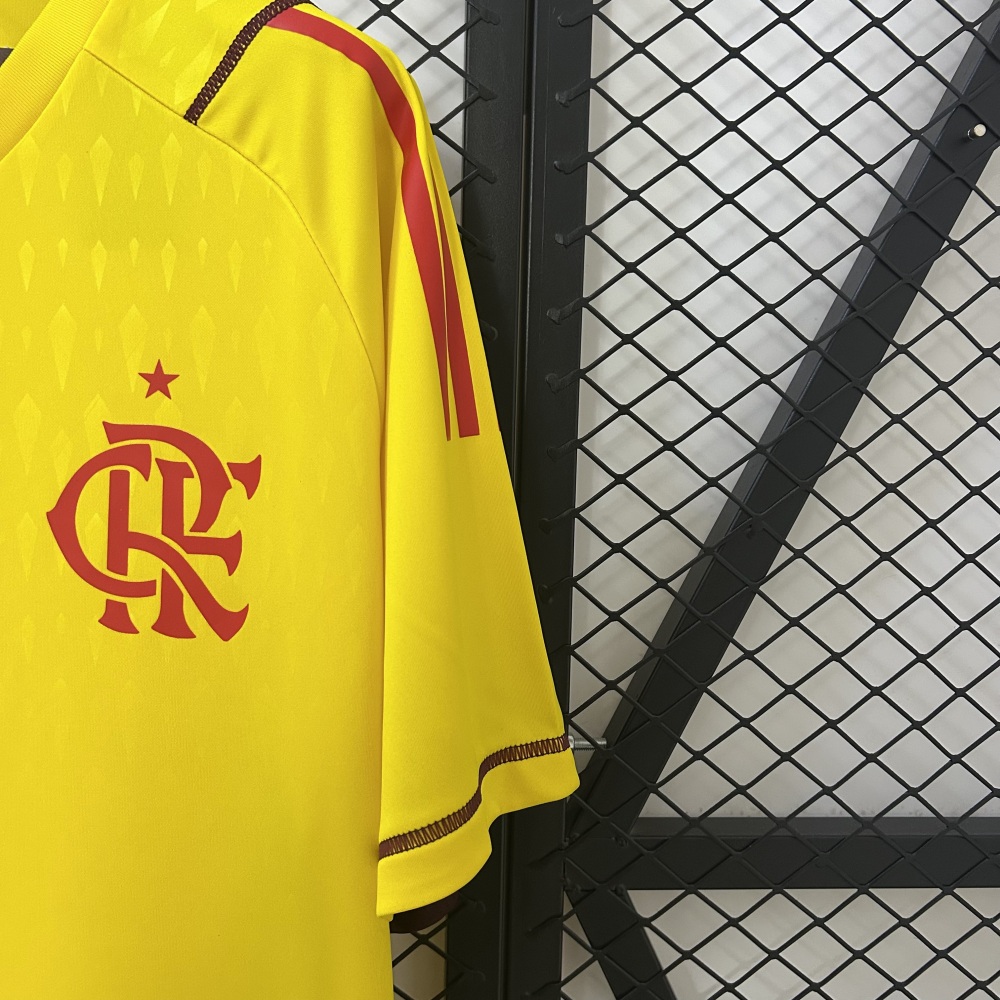 24/25 Flamengo Limited Edition Goalkeeper Yellow Jersey  1:1 Thai quality S-4XL