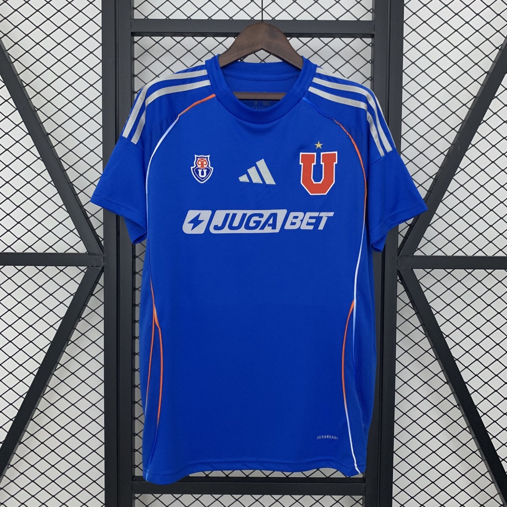 25/26 University of Chile Home Stadium Jersey  1:1 Thai quality S-4XL