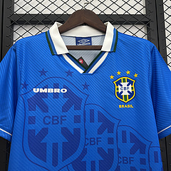 Retro Brazil 93/94 away  Jersey  1:1 Thai quality