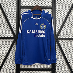 Retro Long sleeve Chelsea 06/07 home Jersey  1:1 Thai quality