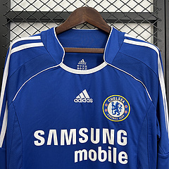 Retro Long sleeve Chelsea 06/07 home Jersey  1:1 Thai quality