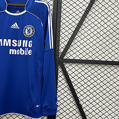 Retro Long sleeve Chelsea 06/07 home Jersey  1:1 Thai quality