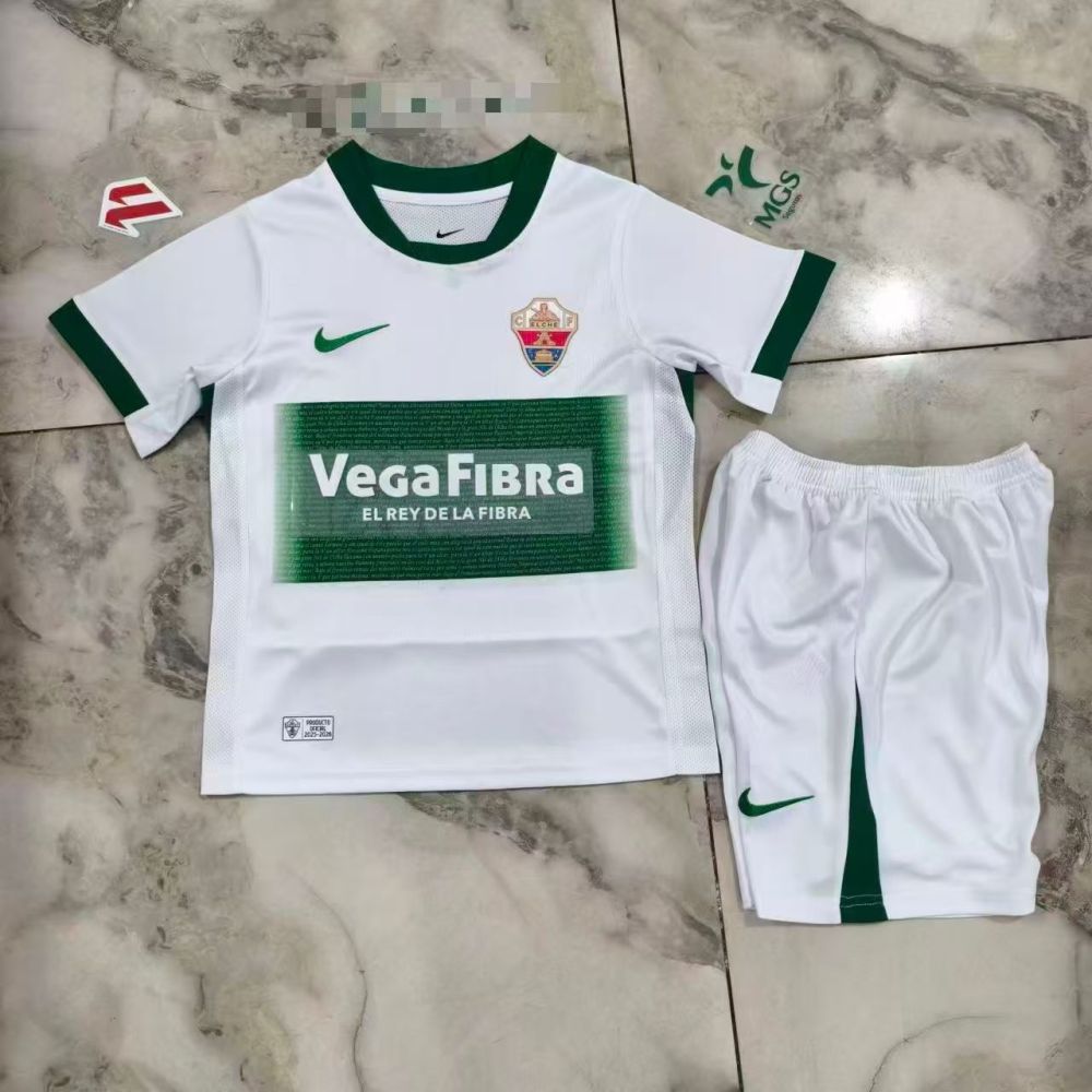 24/25 kids Elche home court Jersey Kits(Jersey+Shorts) 1:1 Thai Quality