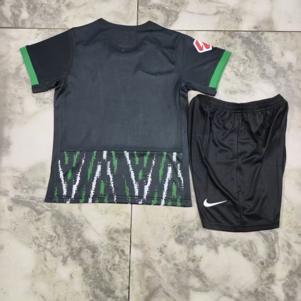 24/25 kids Elche away game Jersey Kits(Jersey+Shorts) 1:1 Thai Quality