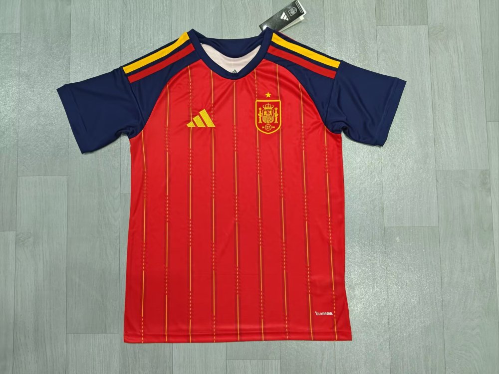 25/26  Spain Home Jersey  1:1 Thai quality S-4XL