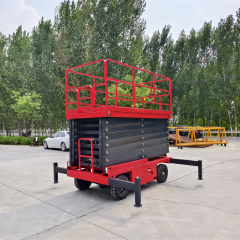 Auxiliary walking scissor lift platform for high building,Manufacturer of Skid Steer Attachments, Forestry Mulcher, Remote Control Lawn Mower ...