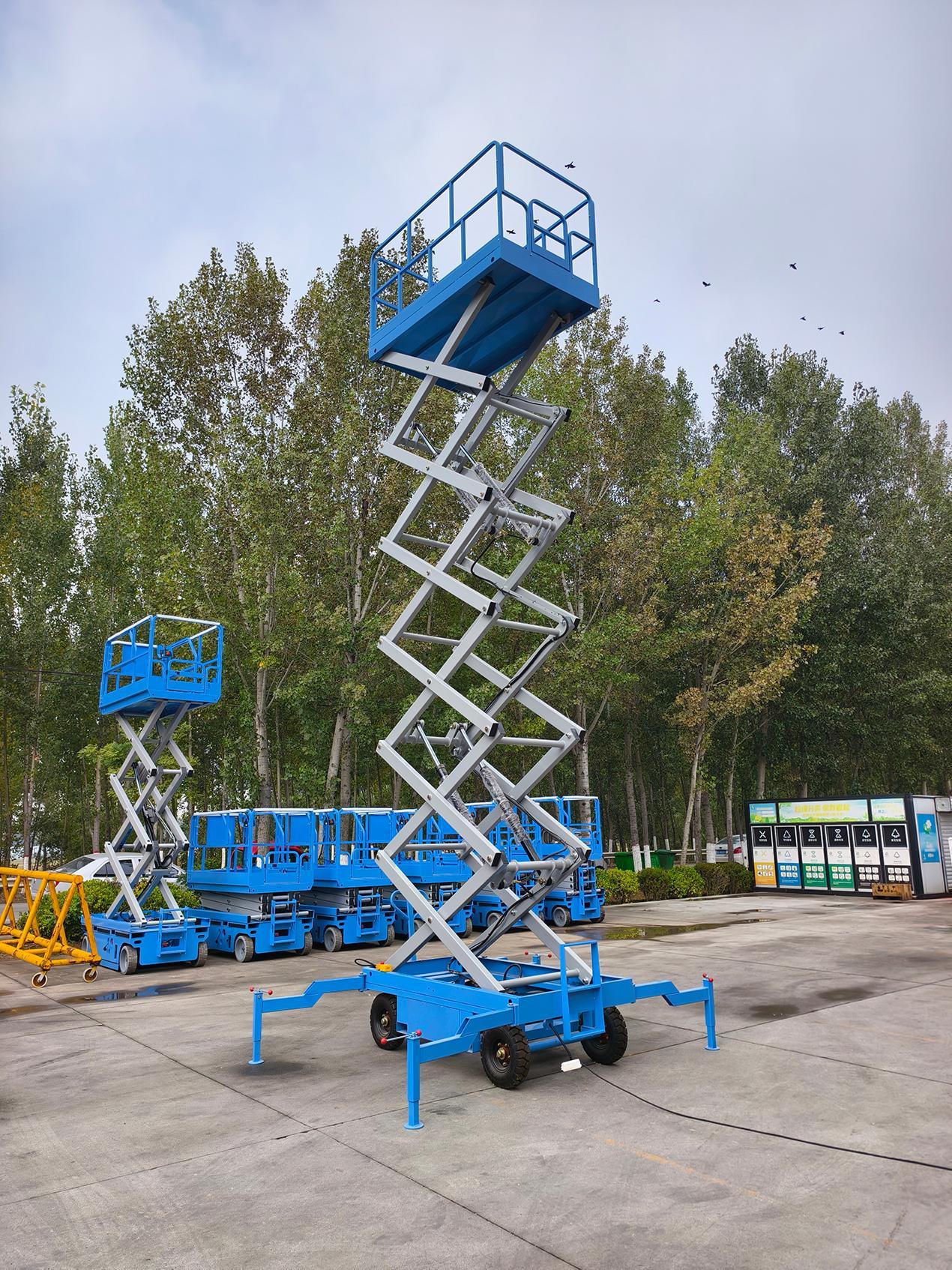 Manual Mobile Scissor Lifting Platform for Aerial Building,Manufacturer of Lawn Mower, Diesel forklift, Electric forklift, Stacker truck, Scissor lift … 