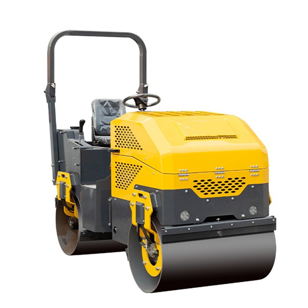 Mini Vibratory Roller 1 Ton | Road Roller Machine,Manufacturer of Skid Steer Attachments, Forestry Mulcher, Remote Control Lawn Mower ...