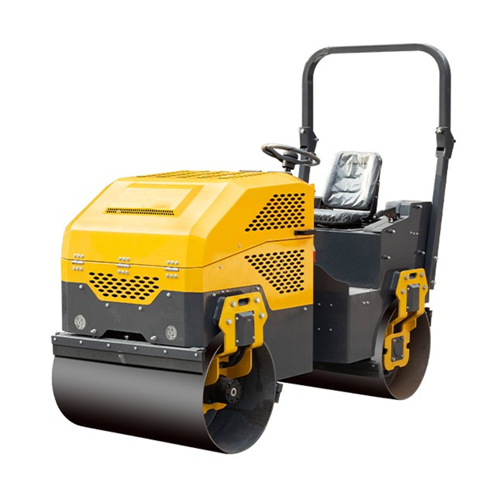 Mini Vibratory Roller 1 Ton | Road Roller Machine,Manufacturer of Skid Steer Attachments, Forestry Mulcher, Remote Control Lawn Mower ...
